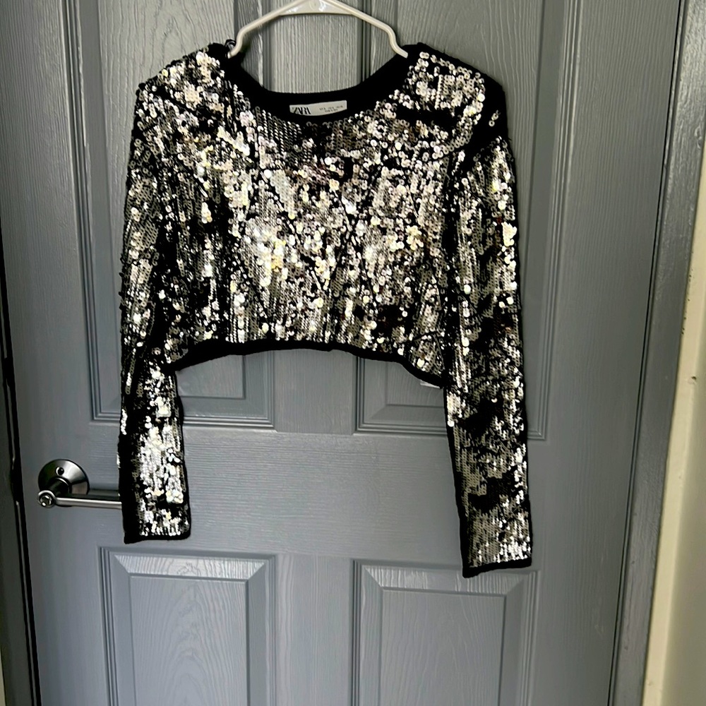 Zara crop top for women